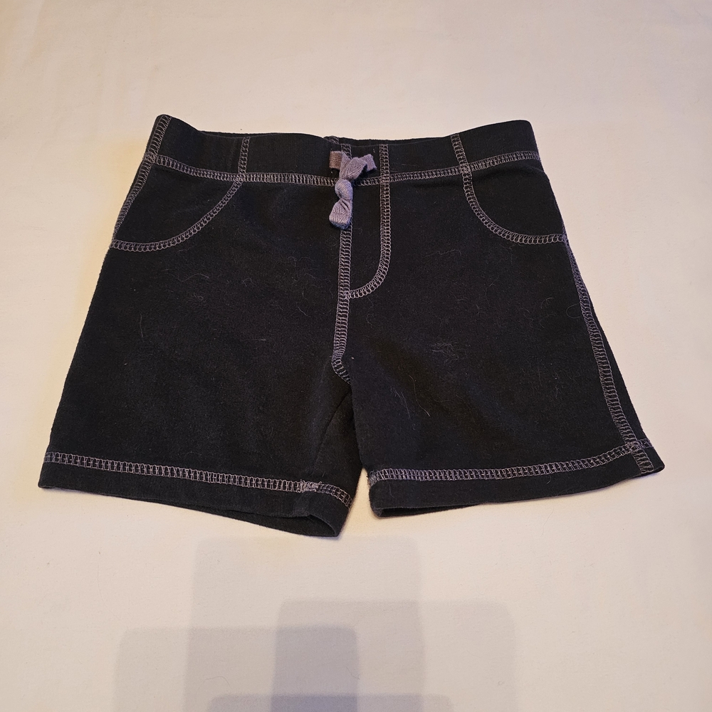 First Impressions Black Kids Shorts
